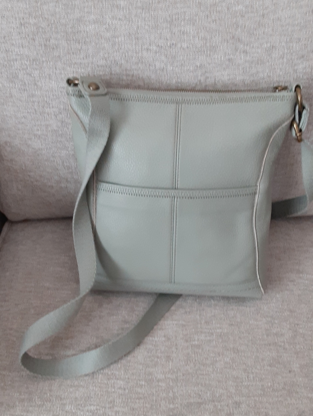 The Sak Mint green Leather Shoulders Or Crossbody bag - Picture 2 of 10